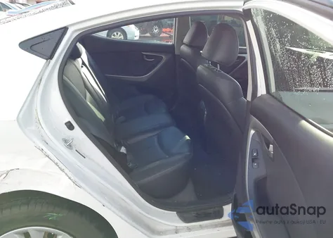 2012 Hyundai Elantra Limited z USA, uszkodzony, nr VIN 5NPDH4AE5CH150821